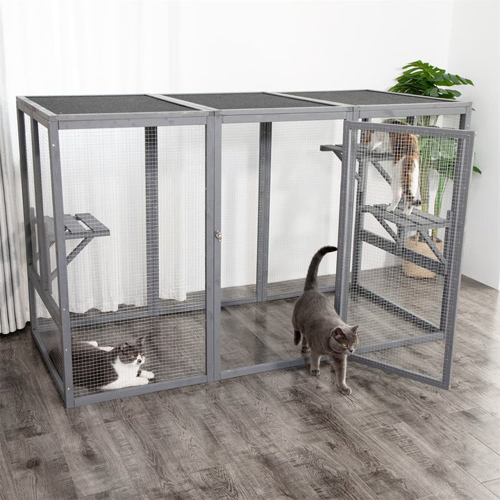71 inch outdoor cat enclosure details