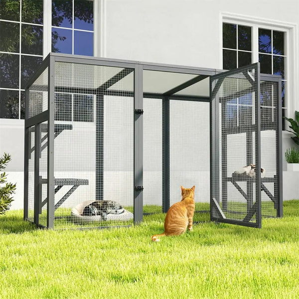 Coziwow Enclosures & Cages Coziwow 71″L Outdoor Cat Enclosure
