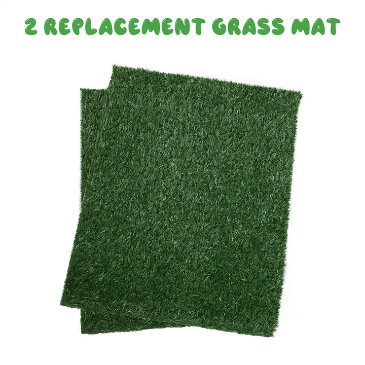 Coziwow 24"L×19"W Pet Grass Pad Replacement Liner - 2 Packs