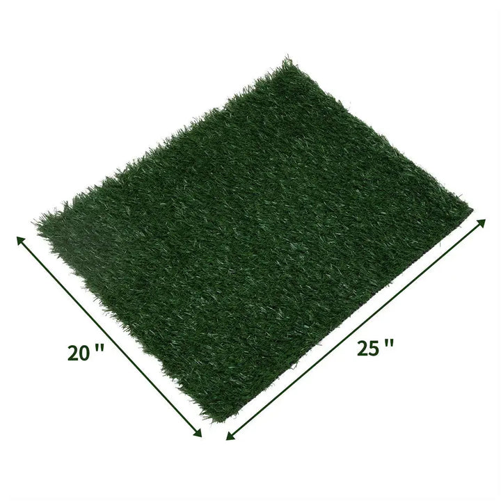 Coziwow 24"L×19"W Pet Grass Pad Replacement Liner - 2 Packs