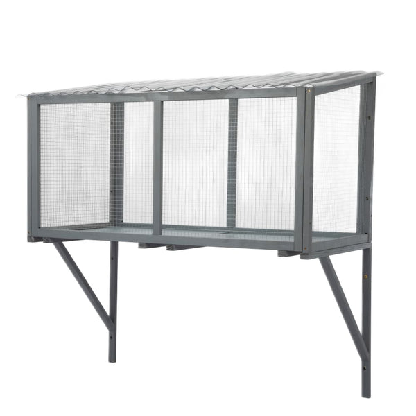 Coziwow 47″L Wooden Outdoor Cat Window Perch-CW12A0684