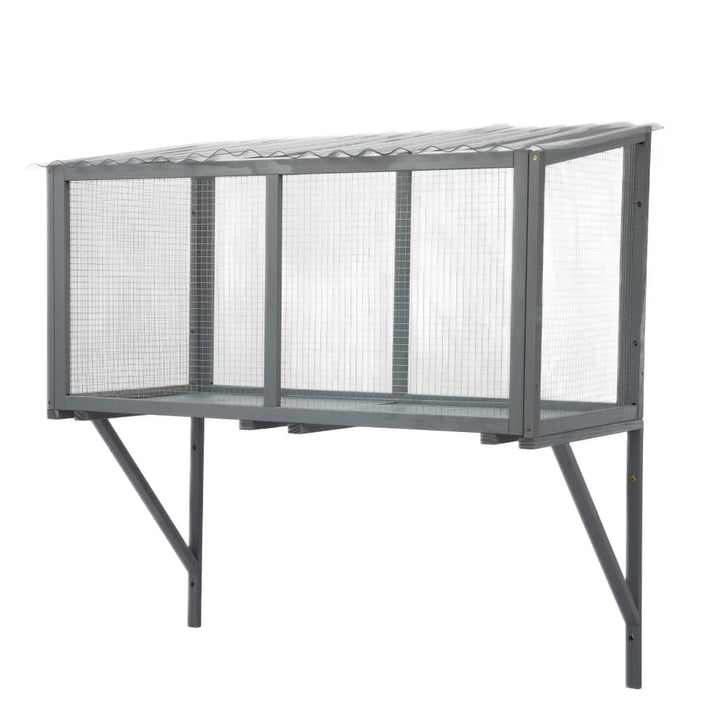Coziwow 47″L Wooden Outdoor Cat Window Perch-CW12A0684