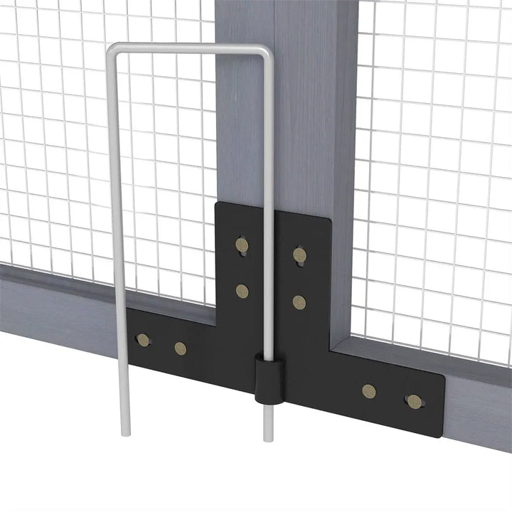 Coziwow 108.48"L Extra-Large Outdoor Wooden Cat Enclosure Coziwow