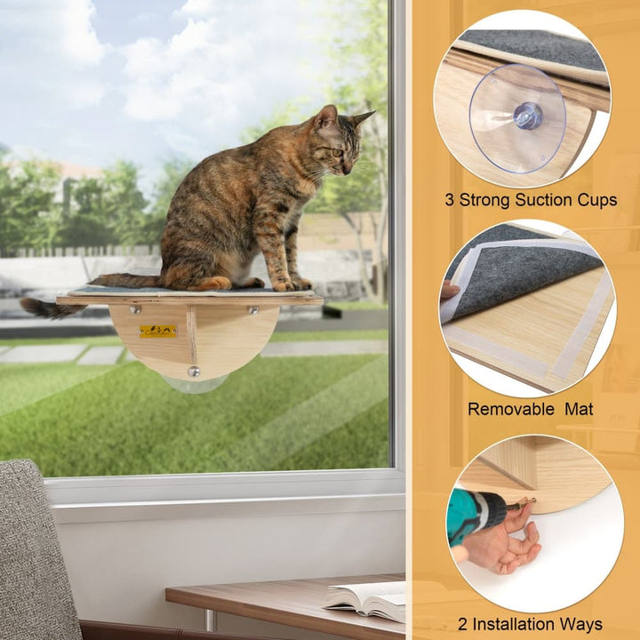 Coziwow Cat Window Perch with Suction Cups-CW12E0524