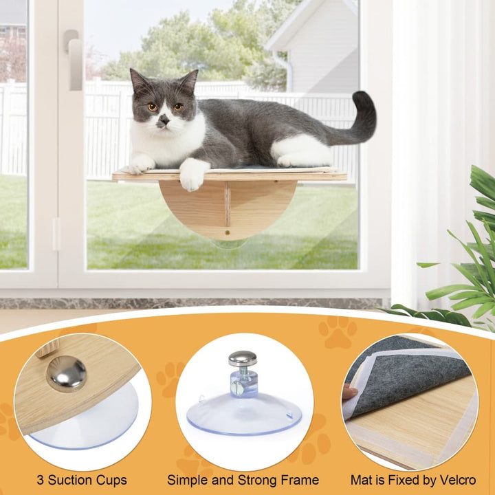 Coziwow Cat Window Perch with Suction Cups-CW12E0524