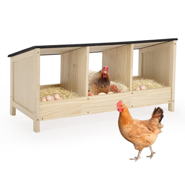 Coziwow 3 Compartment Chicken Nesting Box-CW12E0686