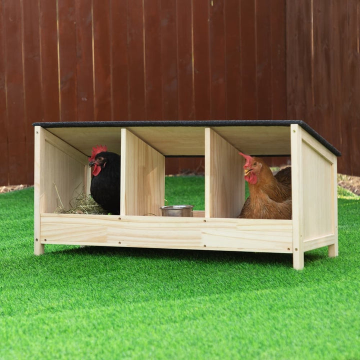 Coziwow 3 Compartment Chicken Nesting Box-CW12E0686