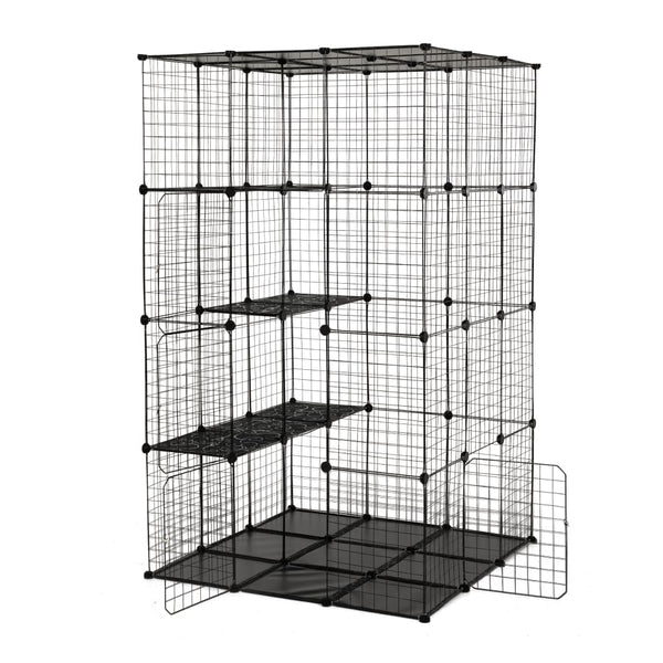 Coziwow 42″L Iron Mesh DIY Cat Enclosure-CW12F0507