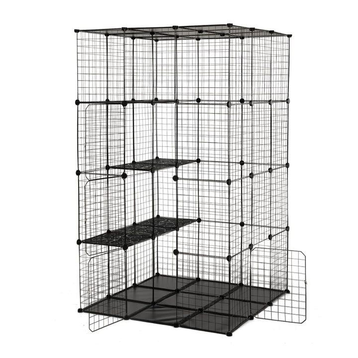 Coziwow 42″L Iron Mesh DIY Cat Enclosure-CW12F0507