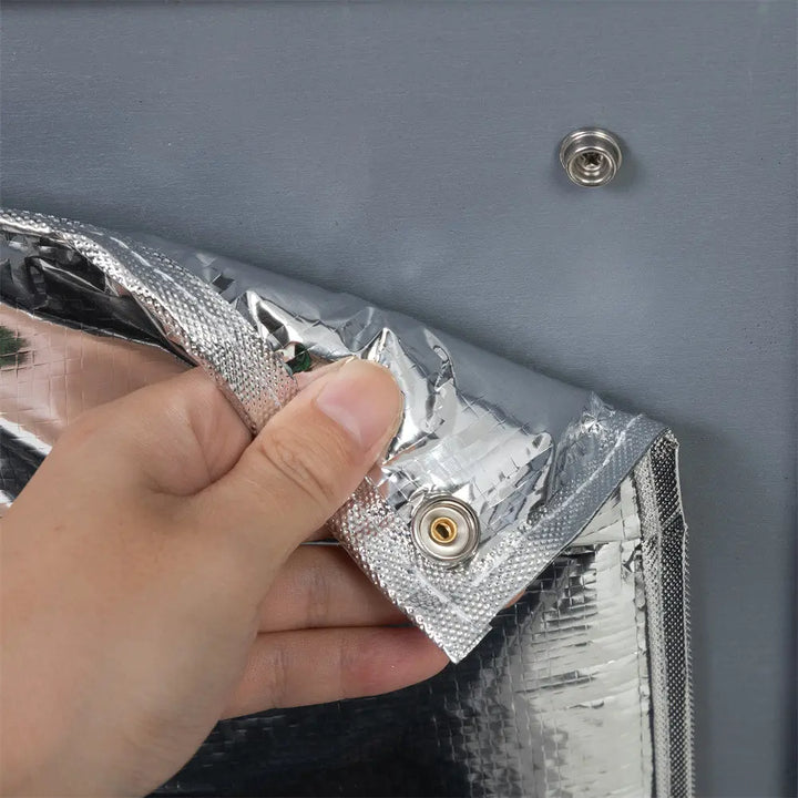 Coziwow 38"L Insulated 3-Tier Wheeled Rabbit House Coziwow