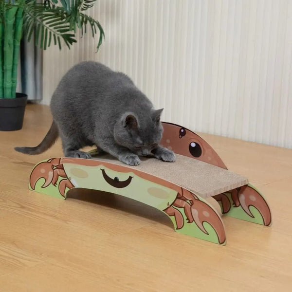 Coziwow Cat Scratchers & Scratching Posts Coziwow Crab-Shape Cat Scratcher Bed Lounge