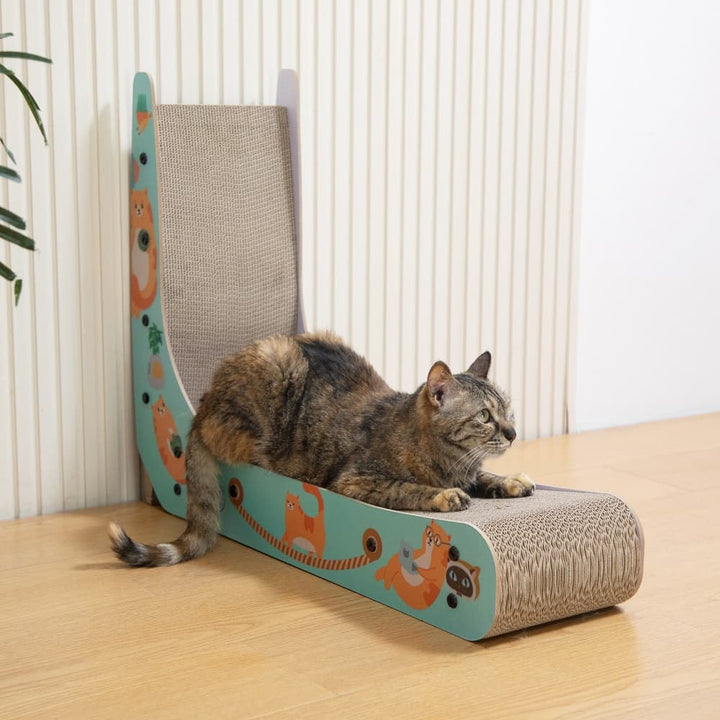 Coziwow 27''L L-Shape Cat Scratcher Lounge-CW12K0780