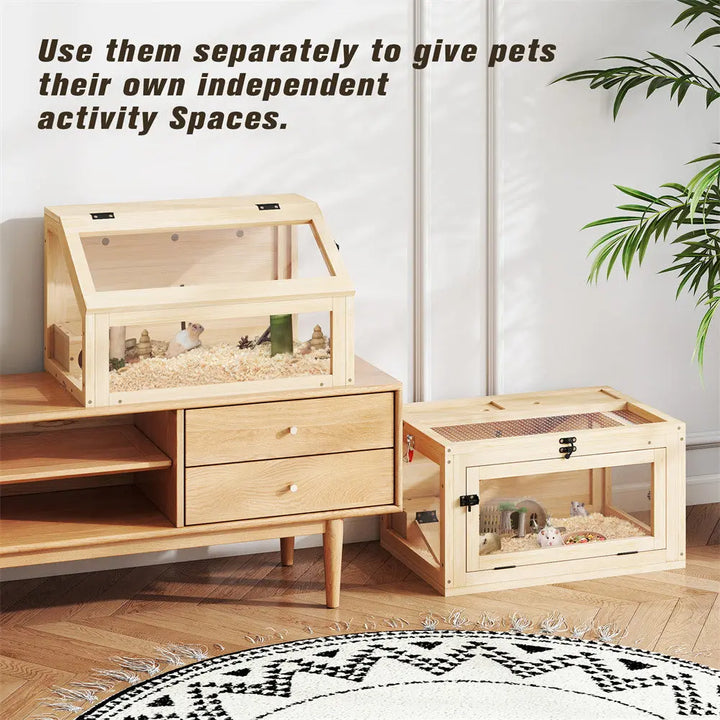 Coziwow Double Layer Acrylic Hamster Cage Coziwow