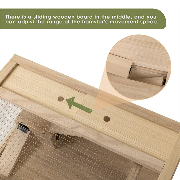 Coziwow Double Layer Acrylic Hamster Cage Coziwow