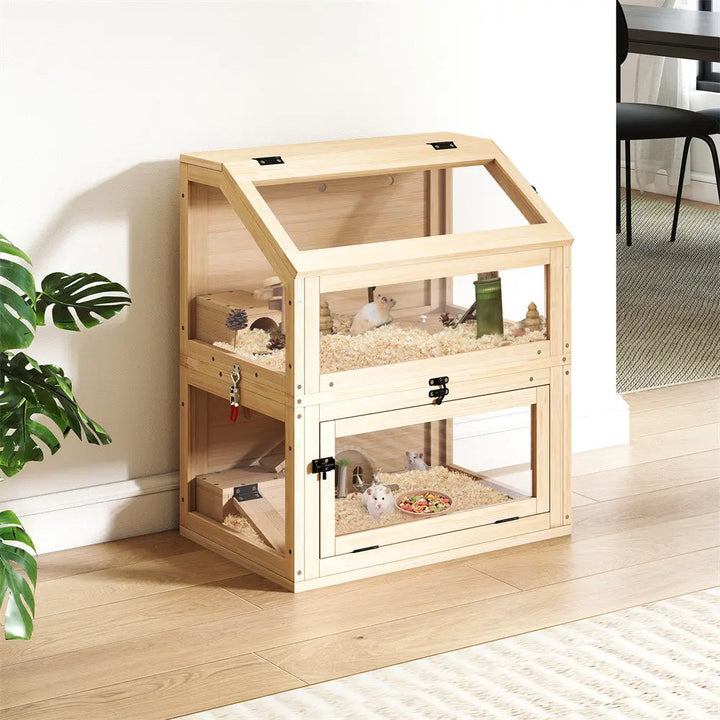 Coziwow Double Layer Acrylic Hamster Cage Coziwow