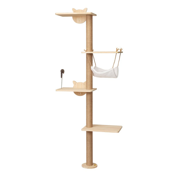 Coziwow 69"H Wall Mounted Cat Climbing Tree-CW12P0514