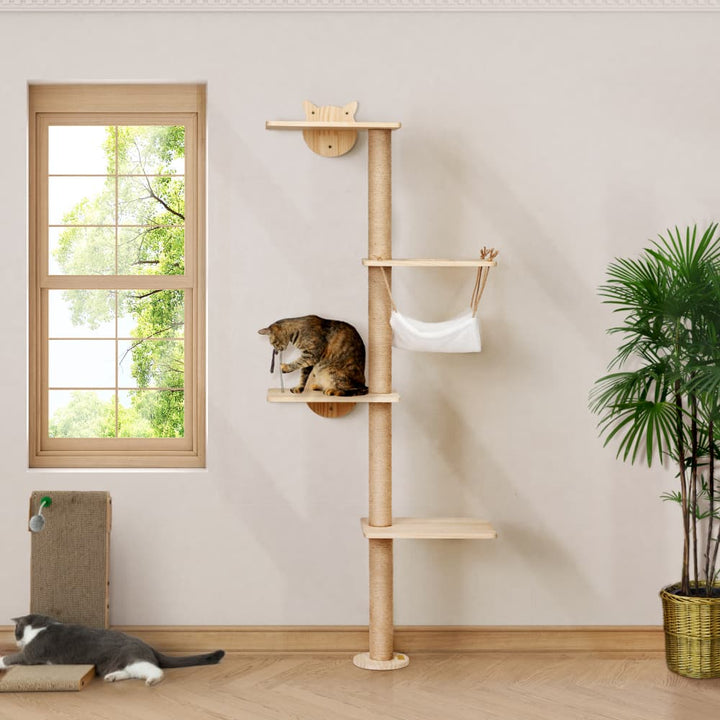 Coziwow 69"H Wall Mounted Cat Climbing Tree-CW12P0514