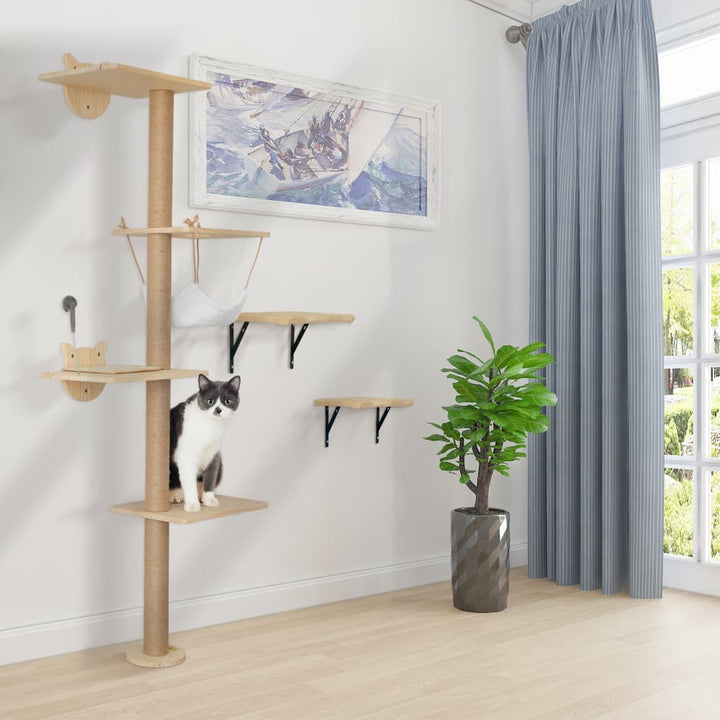 Coziwow 69"H Wall Mounted Cat Climbing Tree-CW12P0514