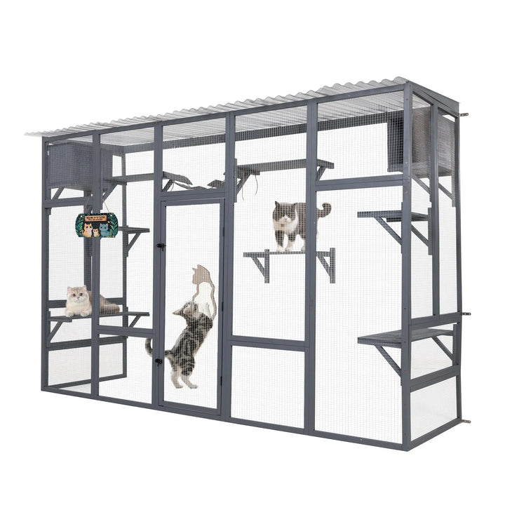 Coziwow 104"L 3-Side Extra Large Catio Coziwow