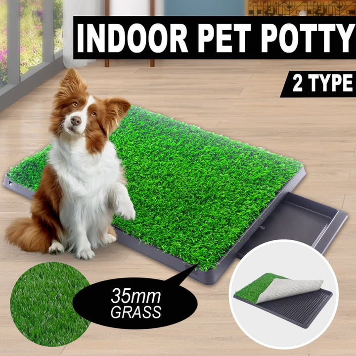 Coziwow 30"×20" Artificial Grass Pee Pad for Dogs-CW12R0048