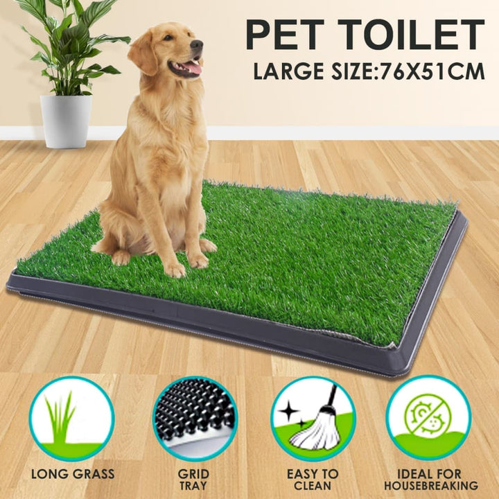 Coziwow 30"×20" Artificial Grass Pee Pad for Dogs-CW12R0048