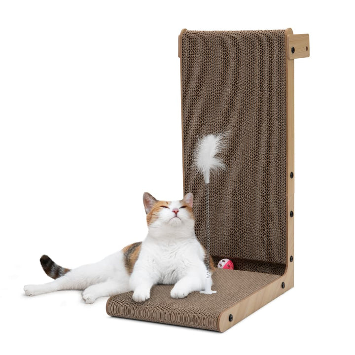 Coziwow 15''L L-Shape Cat Scratcher Pad-CW12R0515