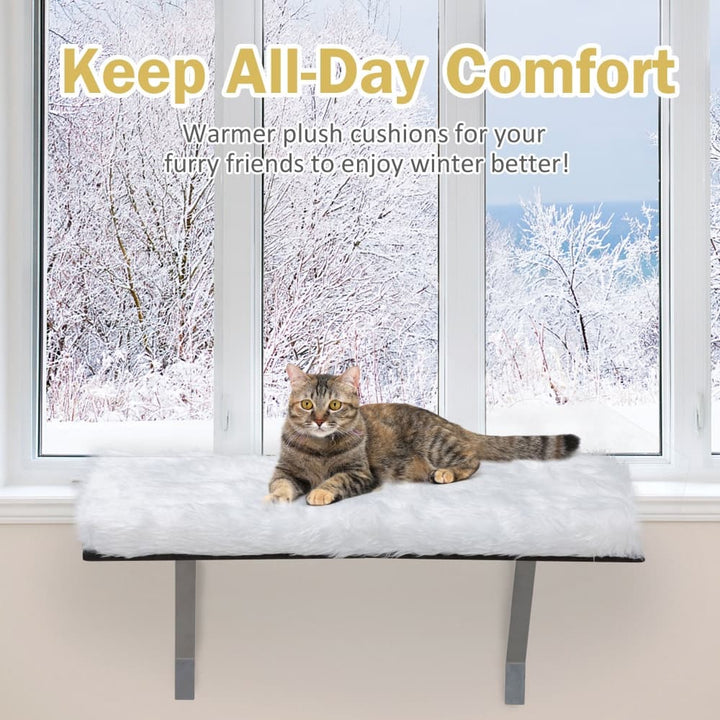 Coziwow Cat Window Perch Hammock White-CW12R0533