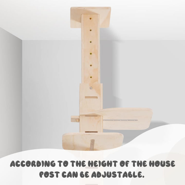 Coziwow 98-114″H Adjustable Floor-To-Ceiling Cat Tree-CW12R0551
