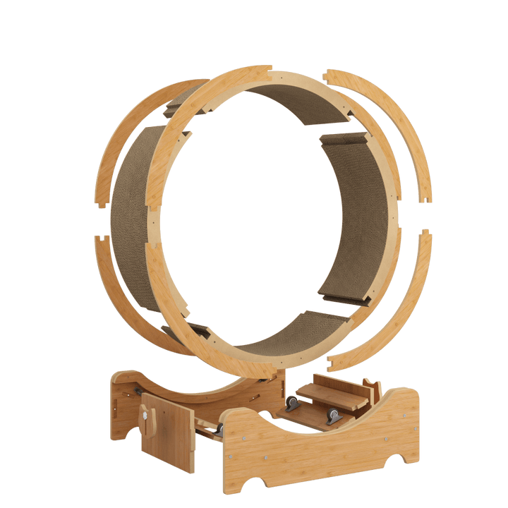 Coziwow 34''L Corrugated Cat Exercise Wheel-CW12R0623