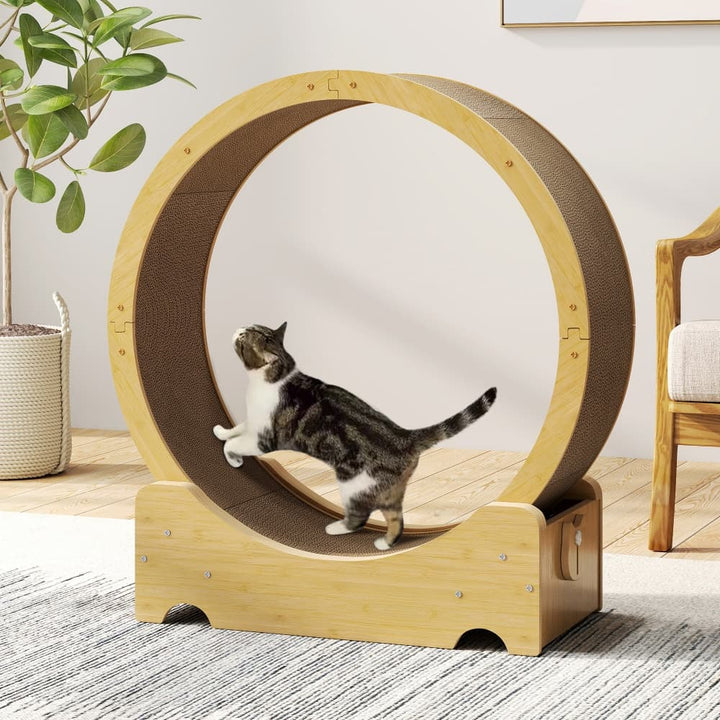 Coziwow 34''L Corrugated Cat Exercise Wheel-CW12R0623