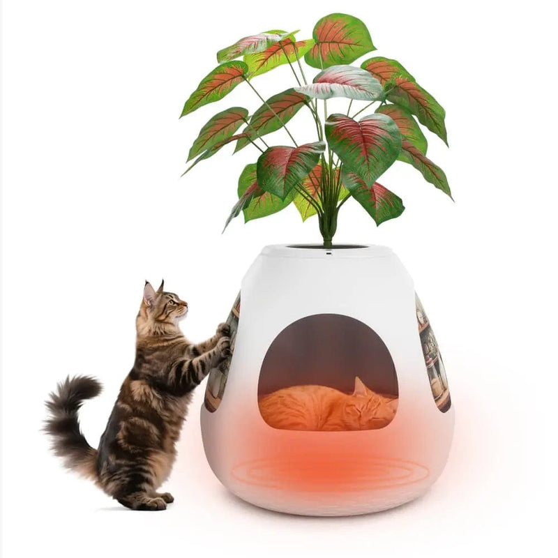 Coziwow Pet Beds White / Ventilated Upgraded Set Coziwow COPOD8 3-in-1 Hidden Cat Cave