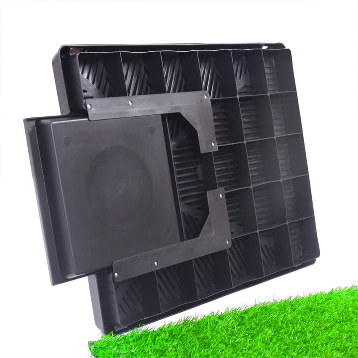 Coziwow 25"×20" Dog Potty Training Grass Pad Upgraded with Tray-CW12S0049