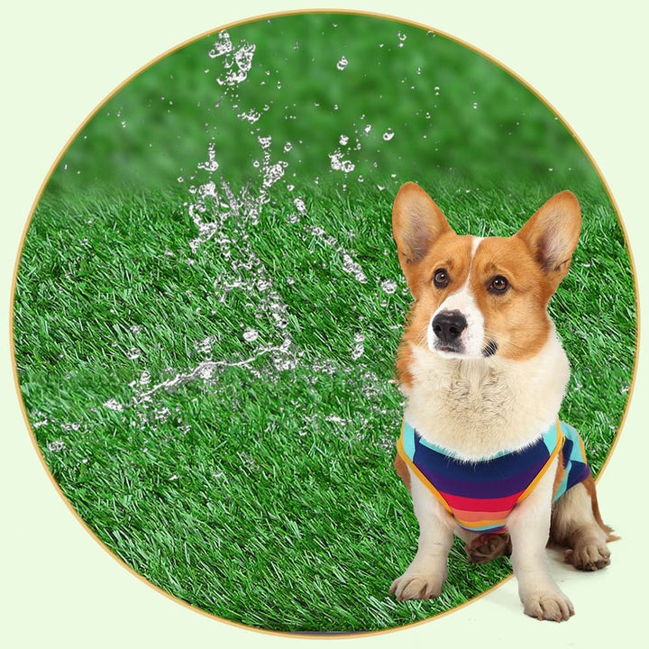 Coziwow 25"×20" Dog Potty Training Grass Pad Upgraded with Tray-CW12S0049