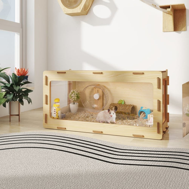Coziwow 32''L Acrylic Chewproof Hamster Cage-CW12S0462