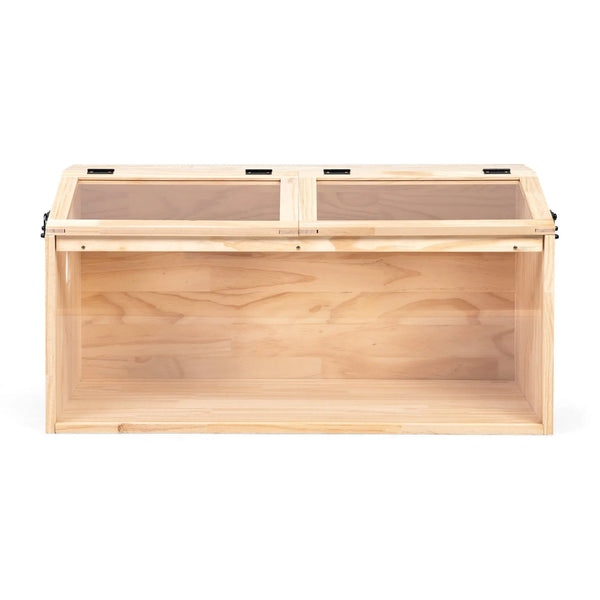 Coziwow 32''L Openable Wooden Hamster Cage Coziwow