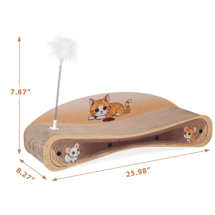 Coziwow 26''L Cat Scratcher Lounge Bed-CW12S0768