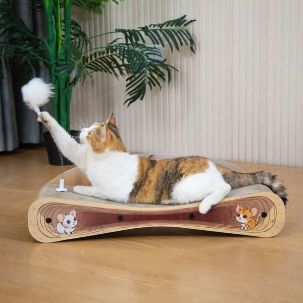 Coziwow Cat Scratchers & Scratching Posts Coziwow 26''L Cat Scratcher Lounge Bed