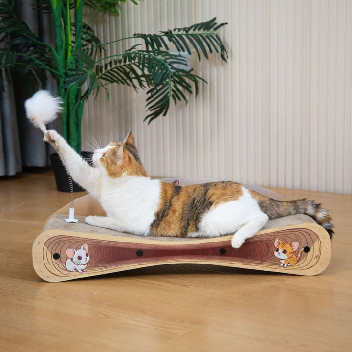 Coziwow 26''L Cat Scratcher Lounge Bed-CW12S0768