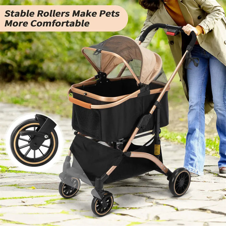 kohls dog stroller Coziwow 3-in-1 Shock-Absorbing Pet Stroller