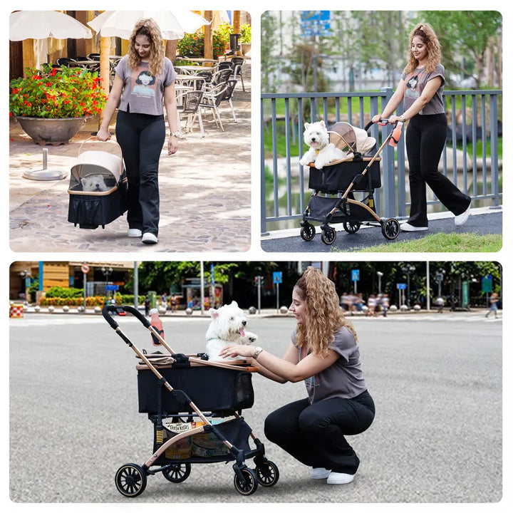 Coziwow 3-in-1 Shock-Absorbing Pet Stroller Coziwow