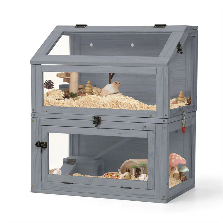 Coziwow Double Layer Acrylic Hamster Cage Coziwow