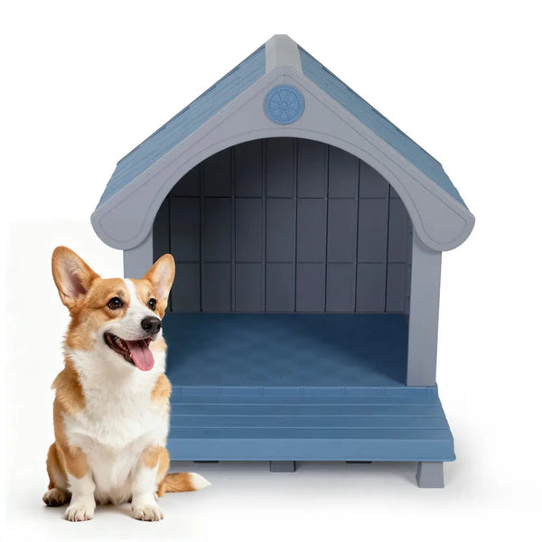 Coziwow 36"L Weatherproof Plastic Dog House Coziwow
