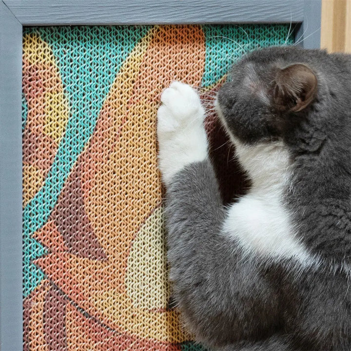 Coziwow Replaceable Art Cat Scratching Board Coziwow