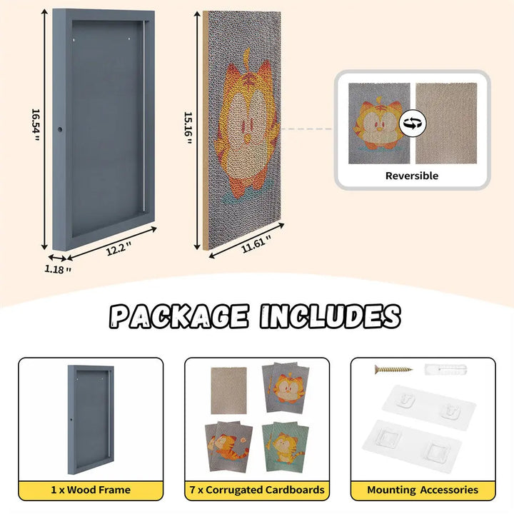 Coziwow Replaceable Art Cat Scratching Board Coziwow