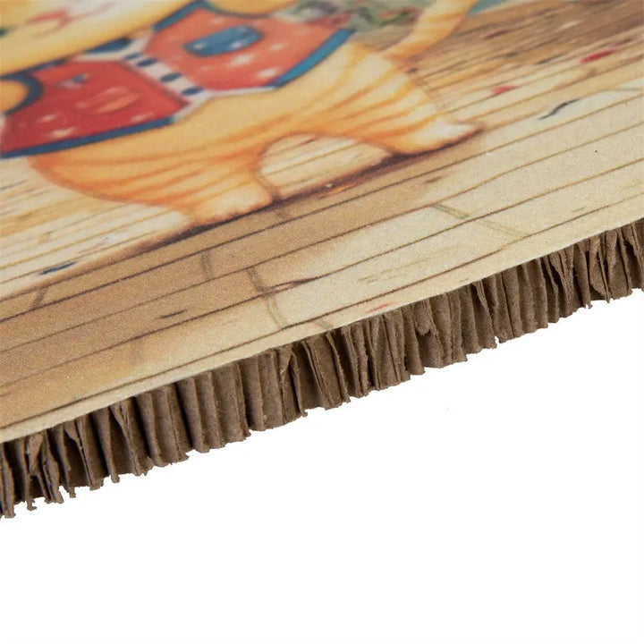 Coziwow Corrugated Cat Scratcher with Multiple Patterns & Replaceable Core Coziwow