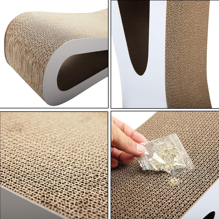 Coziwow 8-Shaped Cat Scratcher Lounge Bed-CW12X0322 Details