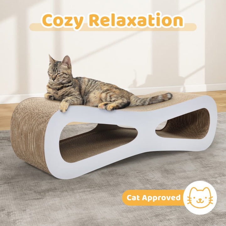 Coziwow 8-Shaped Cat Scratcher Lounge Bed-CW12X0322
