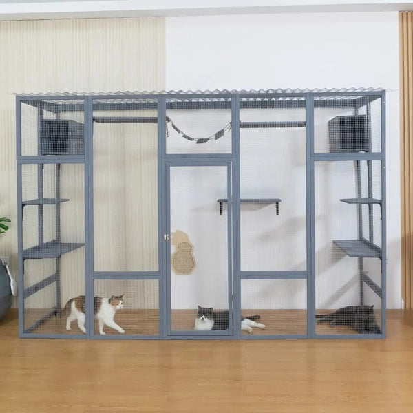 Coziwow Enclosures & Cages Coziwow 104"L 3-Side Extra Large Catio