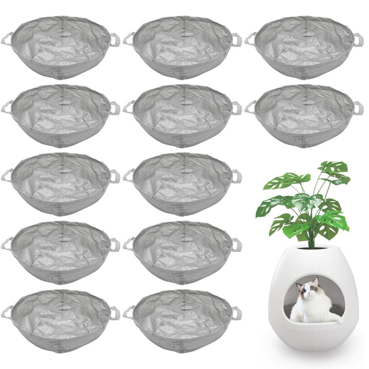 Coziwow Replacement Liners for Eggloa6 Cat Litter Box 12PCS-CW12X0682