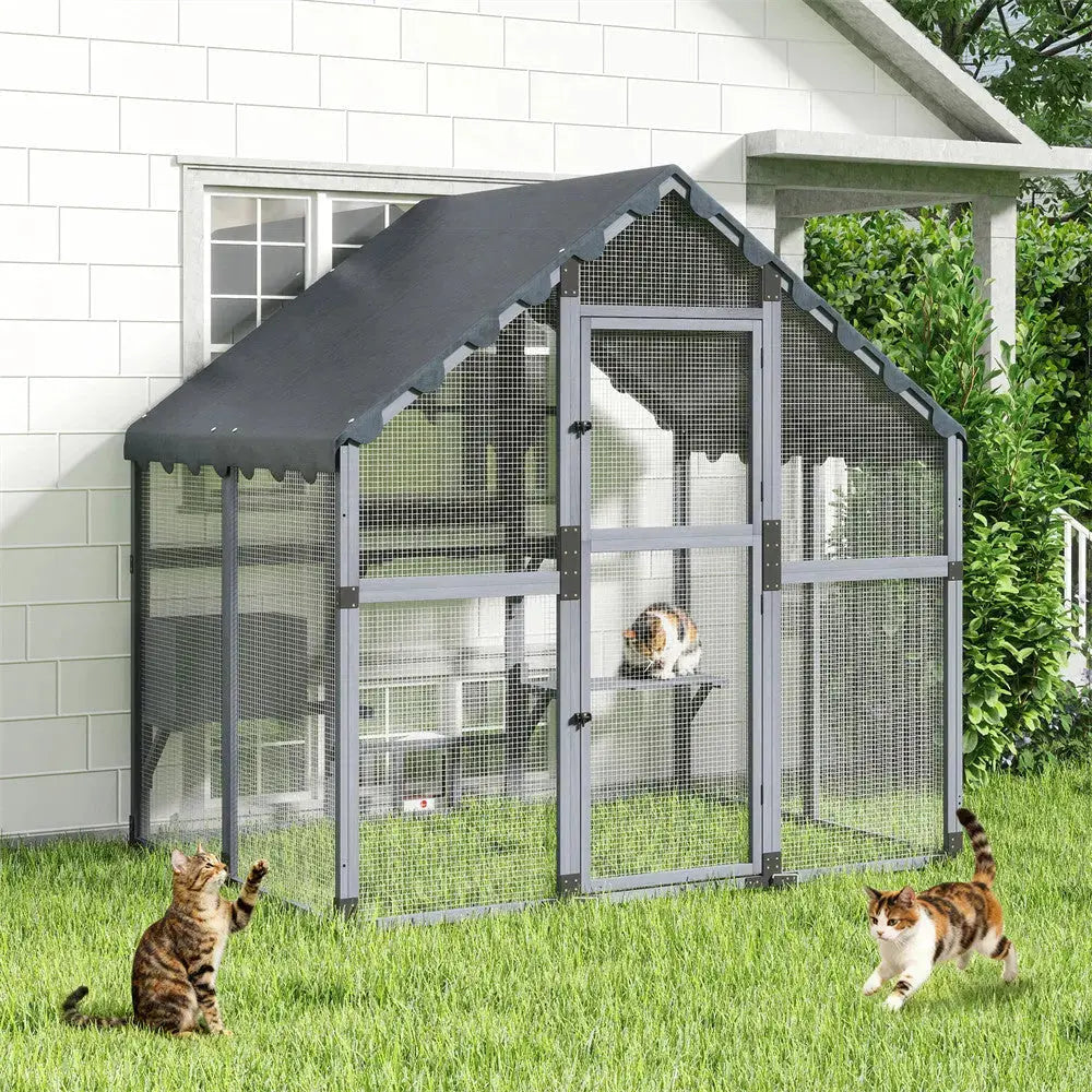 Coziwow Outdoor Cat Enclosure - Safe & Spacious – coziwow